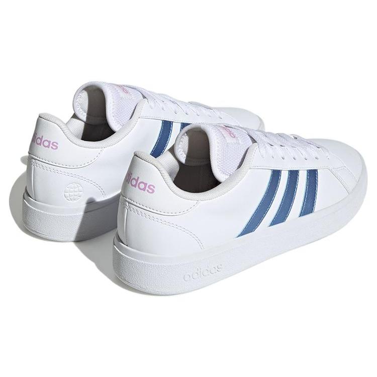 Adidas Grand Court 2.0 'White Metallic Blue' Women's HP2591