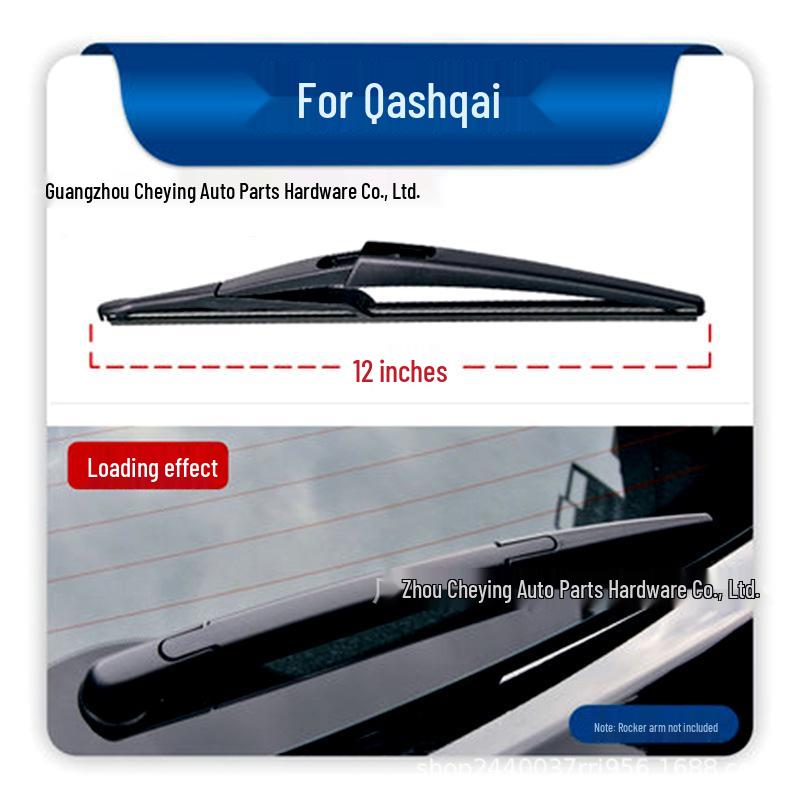 Nissan Rubber Wiper Strip for Qashqai, Livina, Tiida, X-Trail, Kicks, NV200, March, Murano - Durable & Applicable