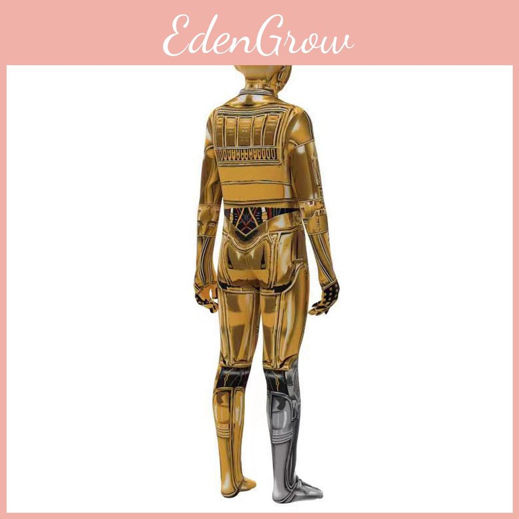 Robot With Costume Printed Design For Halloween Teen And Adult Wear