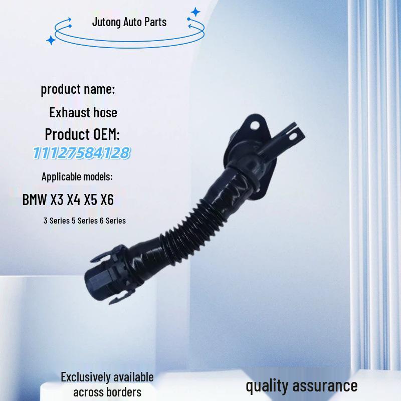 

BMW Compatible Exhaust Hose 11127584128 - Fits X3, X4, X5, X6, 3, 5, 6 Series with Quality Assurance Universal Fit