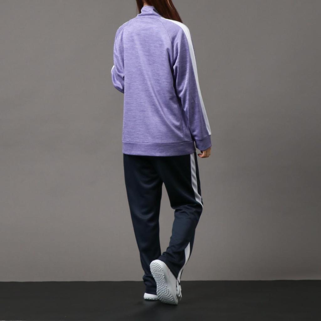 Kaepa Tracksuit Side UV Long Track Perfect for and Purple Women's Set, Panels, Moisture-Wicking, Quick-Drying, Protection, Stretch, Sleeves, Jacket,