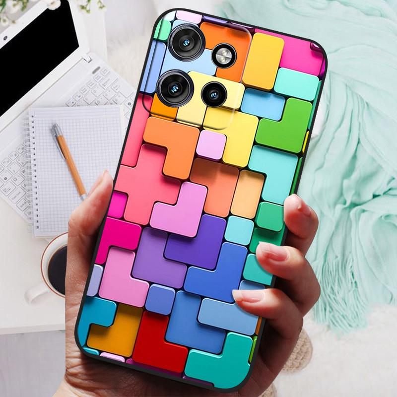 Für Motorola Edge 50 Neo 5G Hülle Löwe Wolf Silikon Weiche Rückabdeckung Für Motorola Moto S50 edge50 Handyhülle Schutzhülle