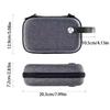 Lightweight Travel Organizer Bag Multiple Compartments Data Cable Organizer  Office