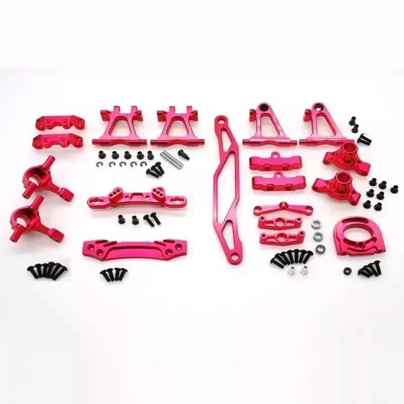 Metal Modification Accessory Kit Suspension Arms Steering Knuckle for Tamiya TT02 TT-02 1/10 RC Car Upgrade Parts
