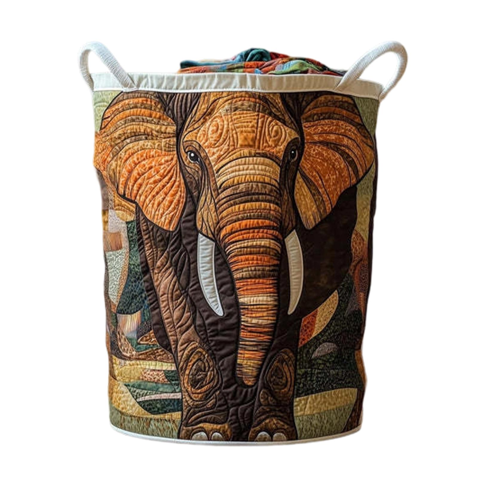 Round Laundry Basket, Home Storage Basket, Dirty Clothes Basket, Storage Basket, Fabric Storage Basket, Large Capacity Storage. One Size