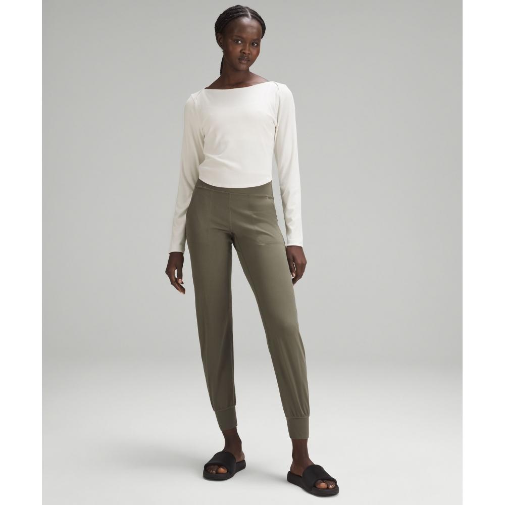 Lululemon Damen S reStfeel Slide Schwarz Graphitgrau