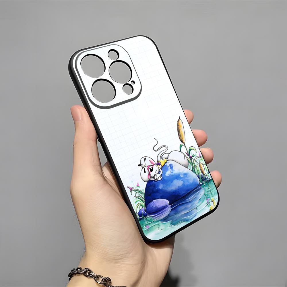 

Cartoon D-Diddl Phone Case For IPhone 17 Pro Max 16 15 14 Pro Max 13 11 X Xs Xr 8 7Plus Silicone Cover iPhone 14 Pro Max
