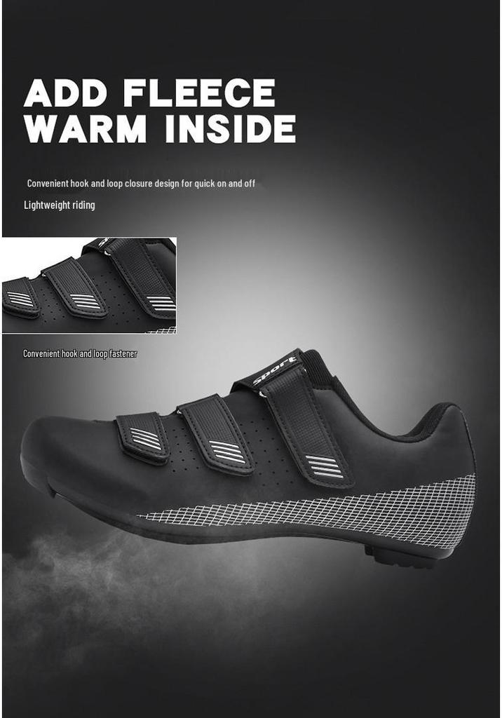 Atmungsaktive Outdoor-Fahrradschuhe für Herren mit Nylon-Außensohle für Straßen-/Berggebrauch