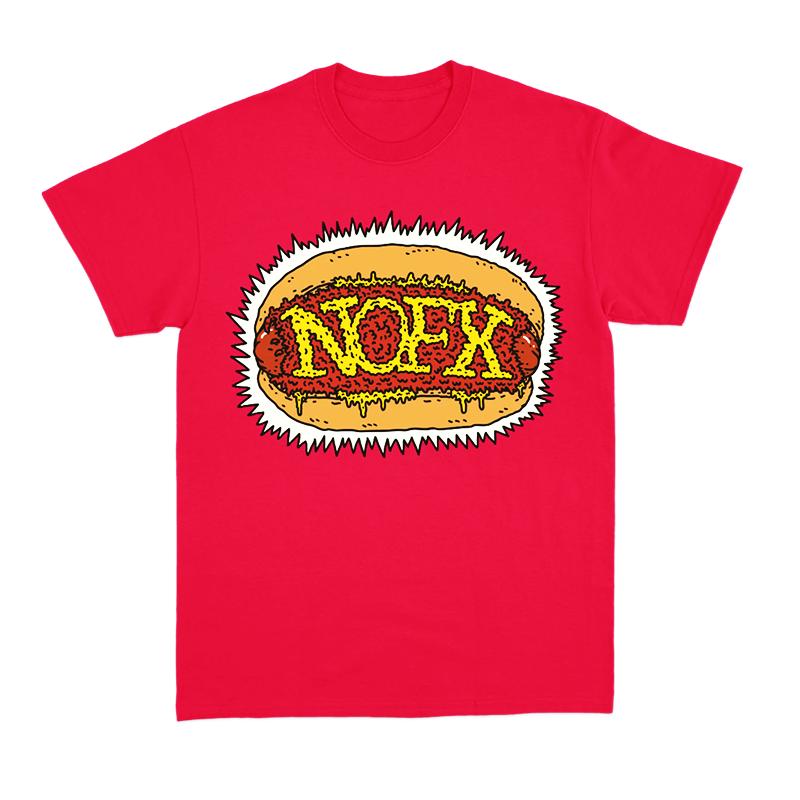 

New Summer Collection NOFX Punk Band Album Looseprinted Mens and Womens Americanstyle Shortsleeved Tshirts L