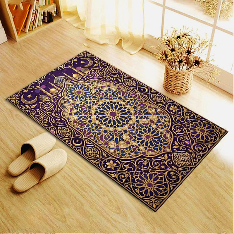 2025 New Muslim Carpet Rug for Living Room Bedroom Home Sofa Decoration,Kids play Non-slip Floor Mat126