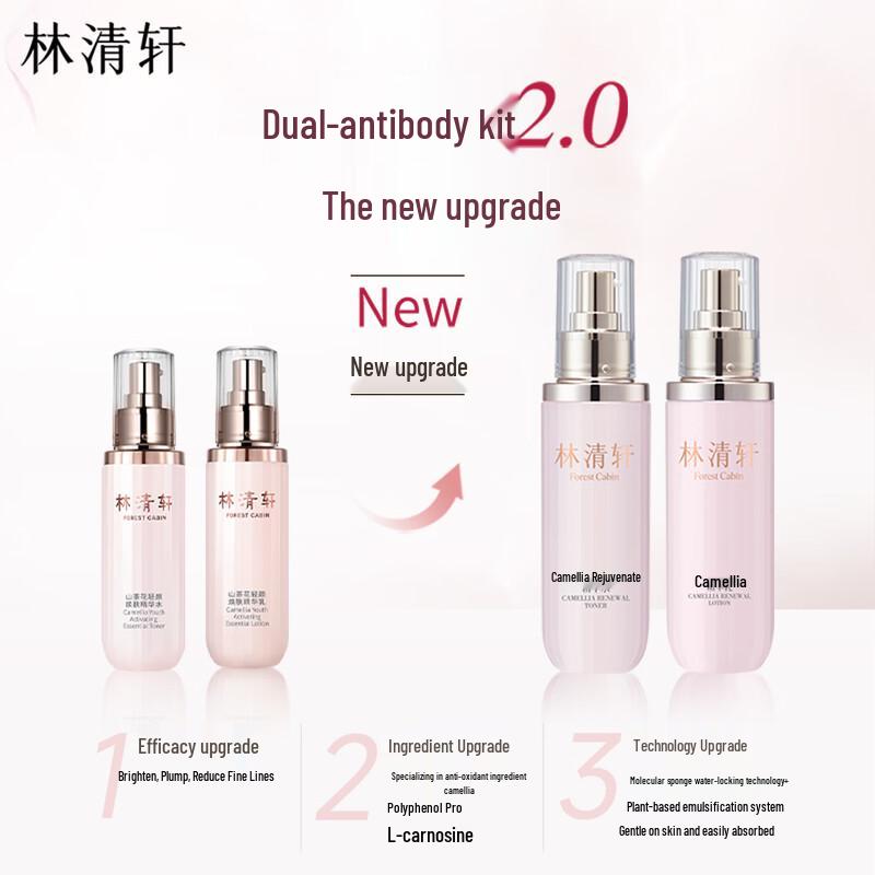 Lin Qing Xuan 2nd Gen Anti-Glycation Essence Skincare Set