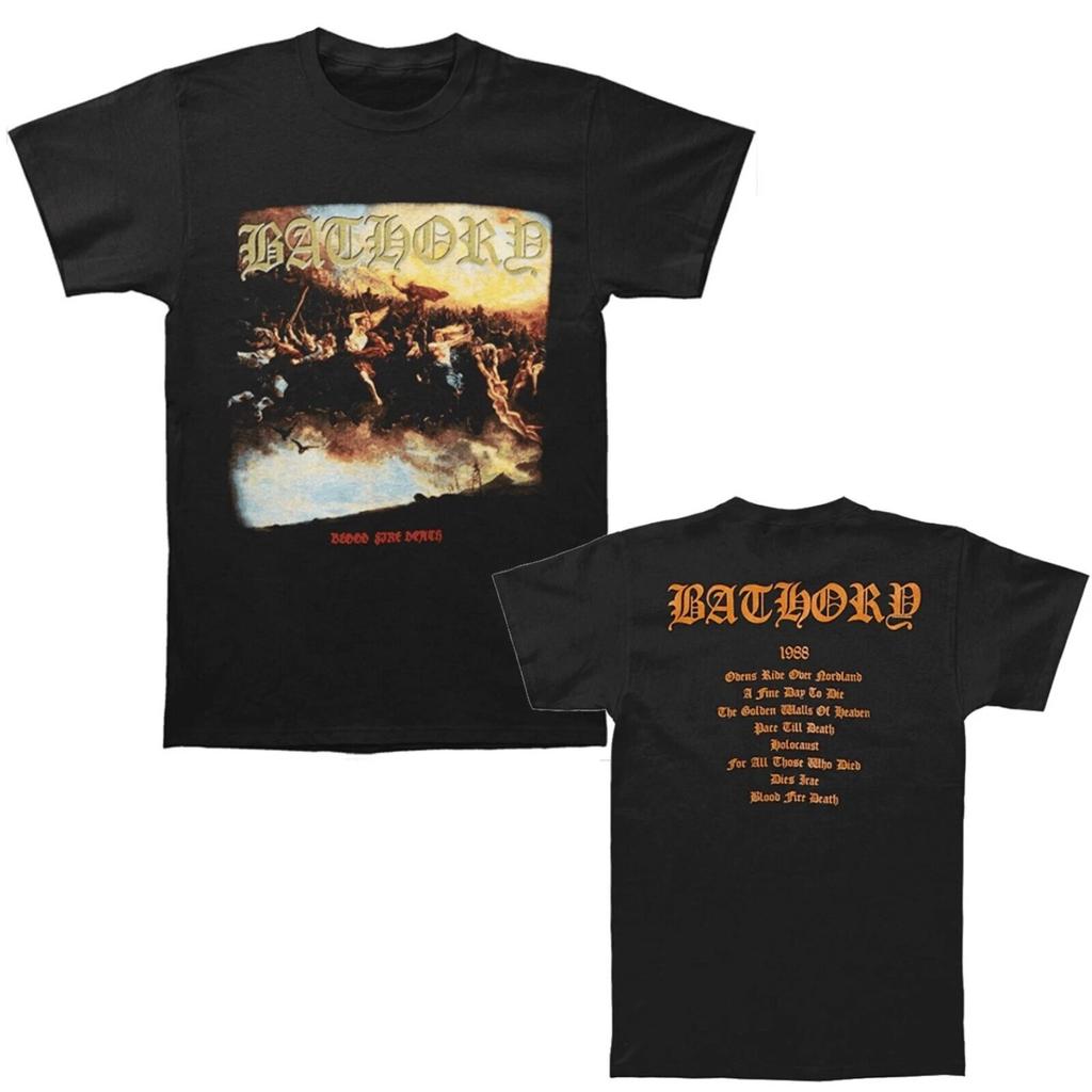BATHORY CD Cover BLOOD FIRE DEATH Offizielles SHIRT XL Neu hammerheart unter Zeichen