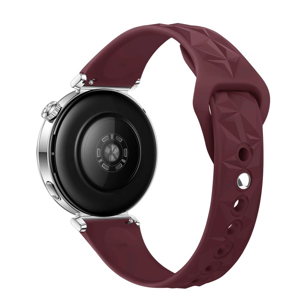 18mm Sports Silicone Watchband For Garmin Vivoactive 4S 3S Replace Strap For Huawei Watch GT6 GT5 GT4 41mm GT5 Pro 42mm Bracelet