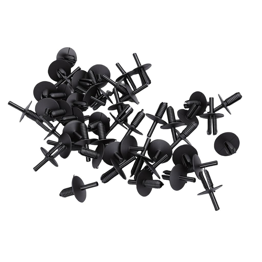 50PCS Car Body Fastener Rivets Replacement for 1 2 3 5 7 Series 51111908077 Bumper Clips Plastic Fasteners Push