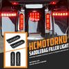 Rear Saddlebag Accent LED Light Insert Filler Support Running Turn Signal Brake Light Fit For Harley Touring Road King Ultra Limited Street Road