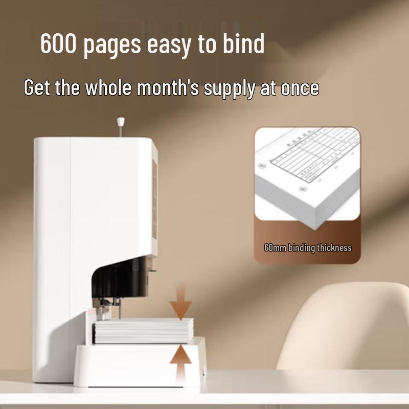 Deli Z1PRO Financial Binding Machine CN plug (adapter included)