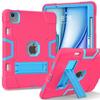 iPad 10th Gen 2022 Silicone Case with Stand, Drop-proof, Color Block Design, Full Coverage for iPad A16 11th Gen