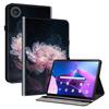 For Lenovo Tab TB311FU Leather Case Pattern Printed Stand Tablet Cover with Card Slots