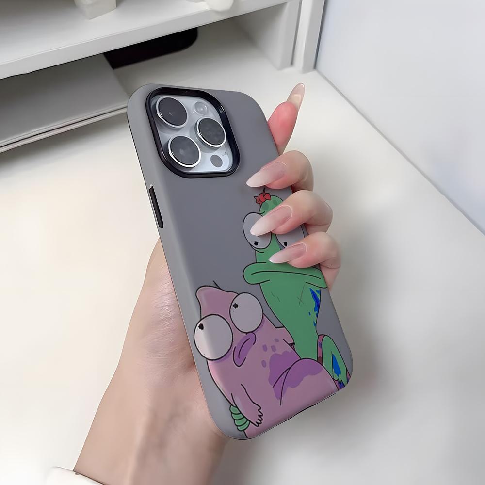 Solar Opposites Pupa Phone Case For Iphone 16 Pro Max 15 13 14 12 11 14 Pro Max 15 Pro Max Two-in-one Cover