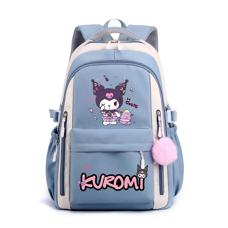 Cartoon Printed Schoolbag Japanese Primary School Students Junior High School Large Capacity Cute Cartoon Backpack