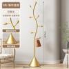 Nordic Style Iron Coat Rack Pure Color Living Room Bedroom Stand Up Closet Clothes Hanger Storage Organizer Popular Hat Rack