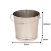 Endo Shoji Commercial Bucket 15L Stainless Steel Made In Japan ABK01015
