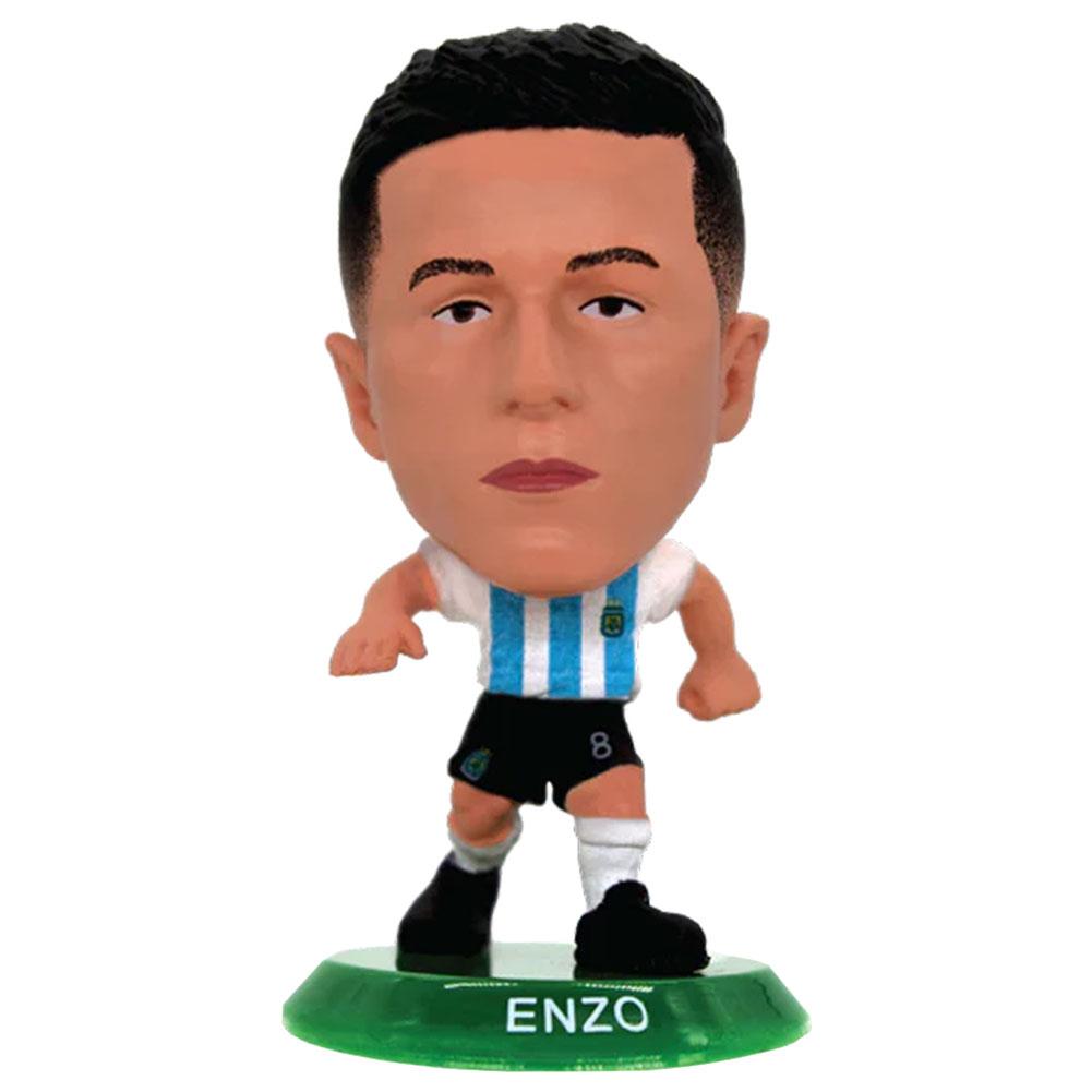 Argentina Enzo Fernandez SoccerStarz Football Figurine