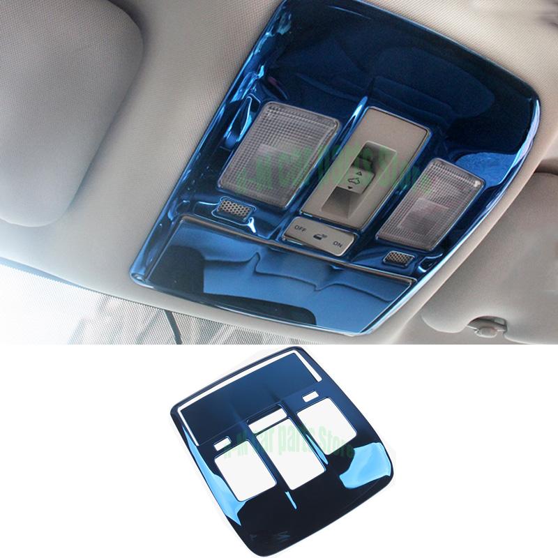 3 STK For Mazd a CX-5 CX5 2013-2018 Auto foran og bak leselys Dekorativ ramme interiør klistremerke Bil styling