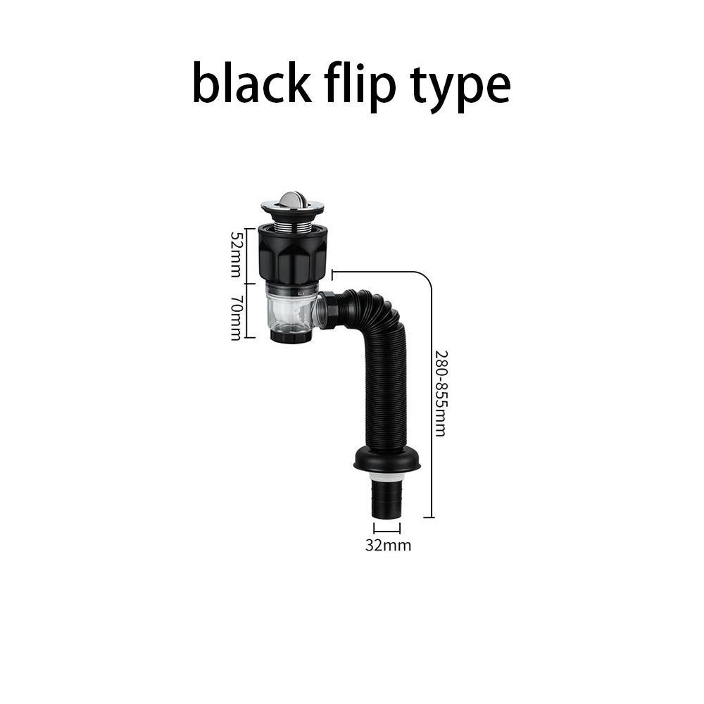 Anti-odor Basin Drain Dual-use Basin Drain Hose and Accessories New Hand Basin Drainage Component