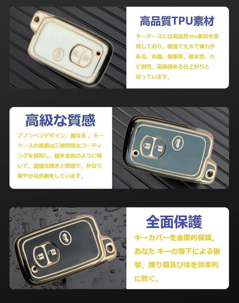 [YANMW] Priusky Case Compatible Toyota Aqua Vitz Corolla 86 Key Holder IQ Mark X