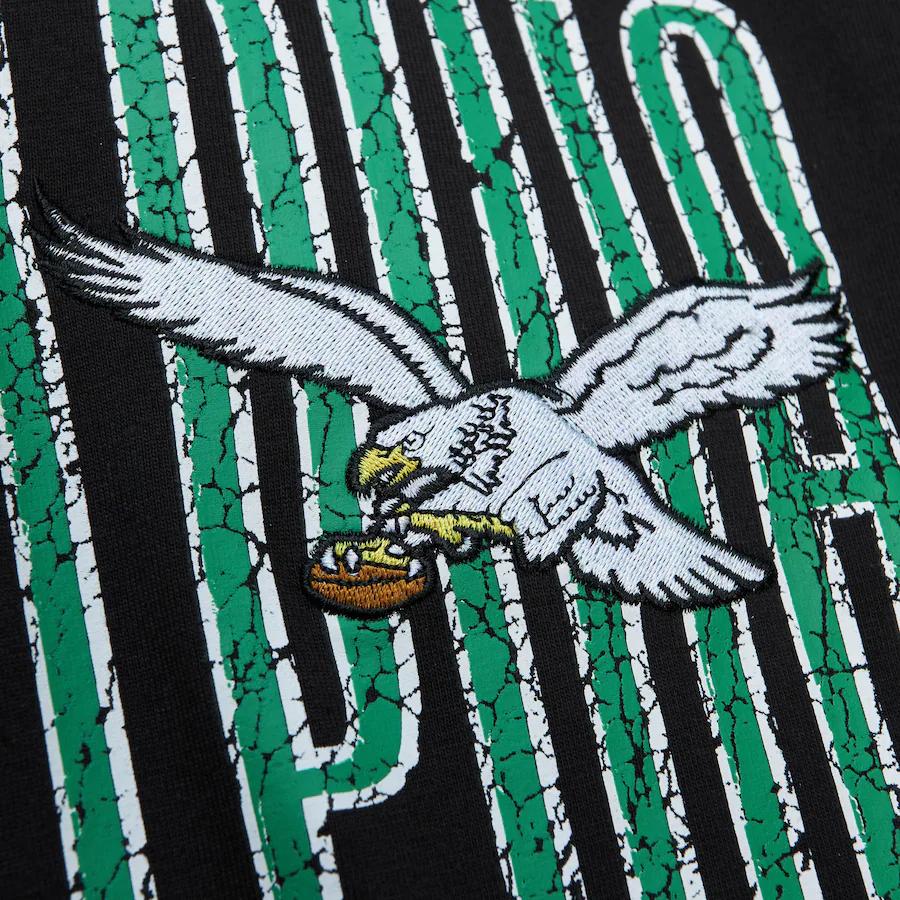 Mitchell & Ness X NFL T Shirt Men's Black TCRW5526-PEAYYPPPBLCK