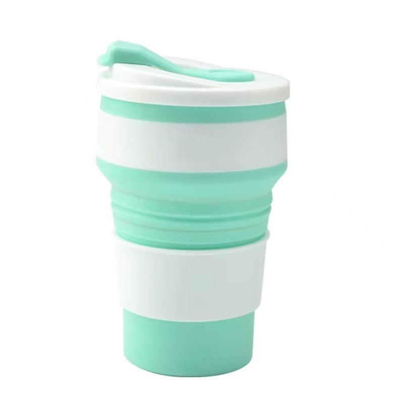 

Стильный складной силиконовый дорожный стаканчик: Портативное, высокоэффективное решение для любителей активного отдыха и спорта зелёный