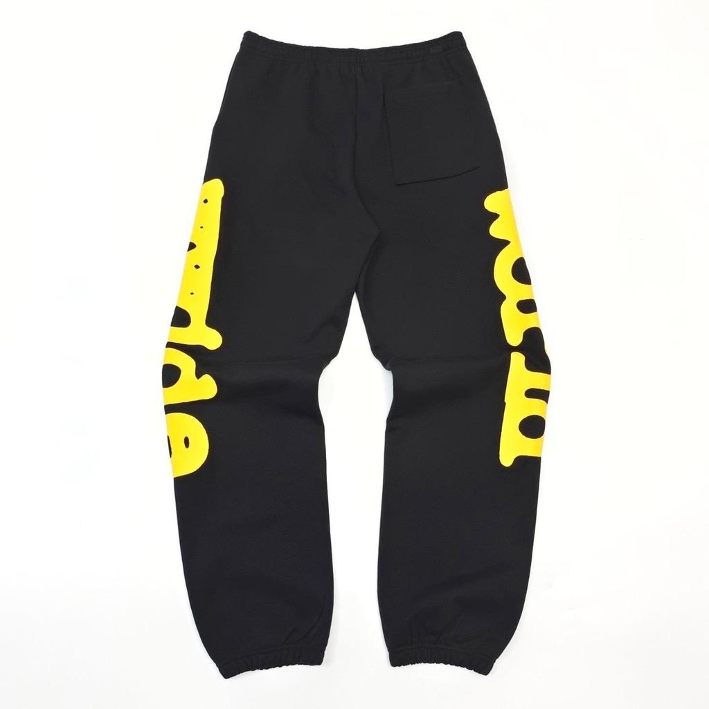 Young Thug Style Spider Web Hoodie Set