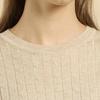 BCBG Shining Cable Knit Pullover B6s2k407