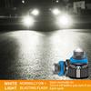 2 Stück LED Nebelscheinwerfer H11 H8 H9 9006 HB4 9005 HB3 H7 Autolampen Auto Front Nebellampe 12V 24V Tagfahrlicht mit Stroboskop