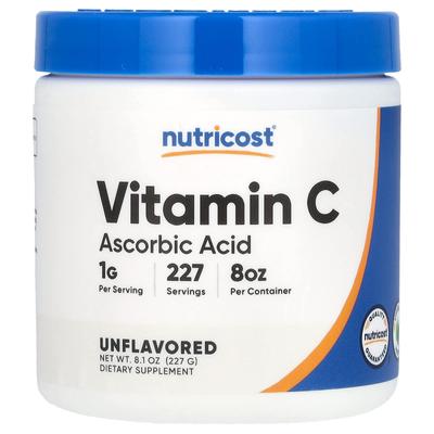 Vitamin C, Geschmacksneutral, 227G(8.1Oz)