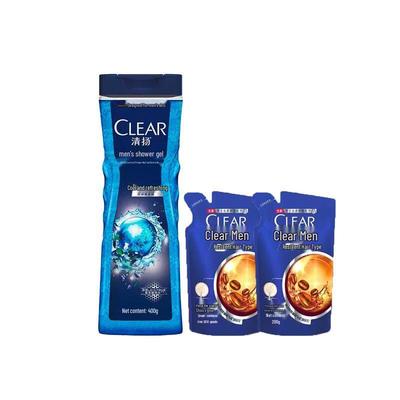 Clear Men Ledově svěží sprchový gel a šampon Duo Set