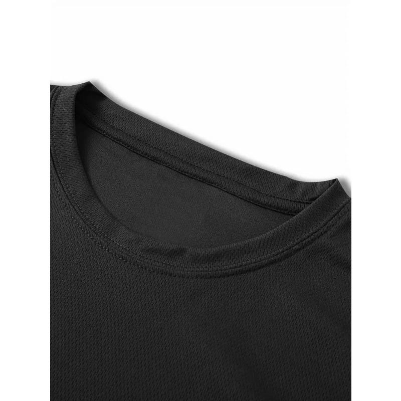 European Sizes 2025 Men'S Summer Casual Round Neck T-Shirt with Trendy Print Design, Regular Fit Adult Casual Fashion Short Sleeve T-Shirt Featuring