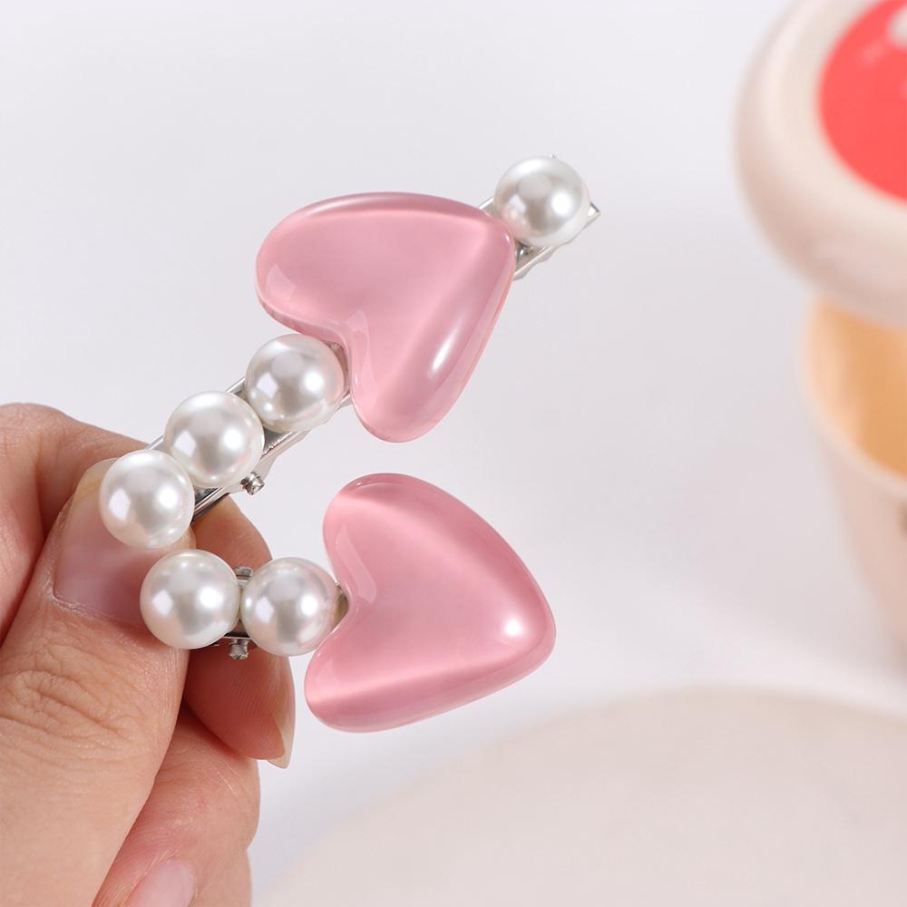 Hair Accessories Lovely Hairpin Pink Sweet Barrettes Elegant Cute Hair Clip  Girls