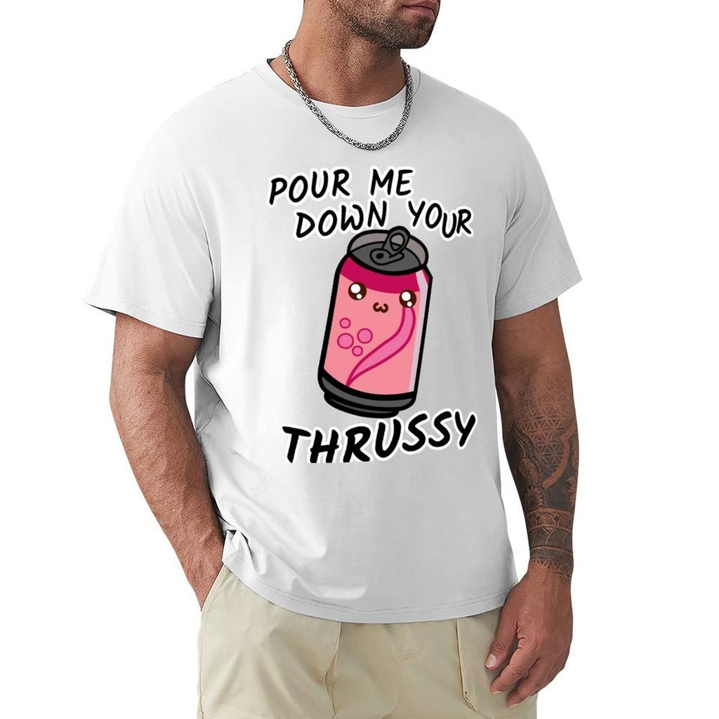 Thrussy Pop TShirt Casual Loose Fit Short Sleeve TShirt