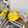 Borse a Spalla in Pelle Verniciata per Bambine Mini Borsa a Tracolla a Forma di Cuore per Bambini Portamonete a Catena alla Moda per Bambini Borse Portafogli
