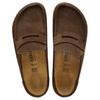 Birkenstock Naples No Special Function Closed Toe Slippers Unisex Coffee Regular Loose Fit 1031605