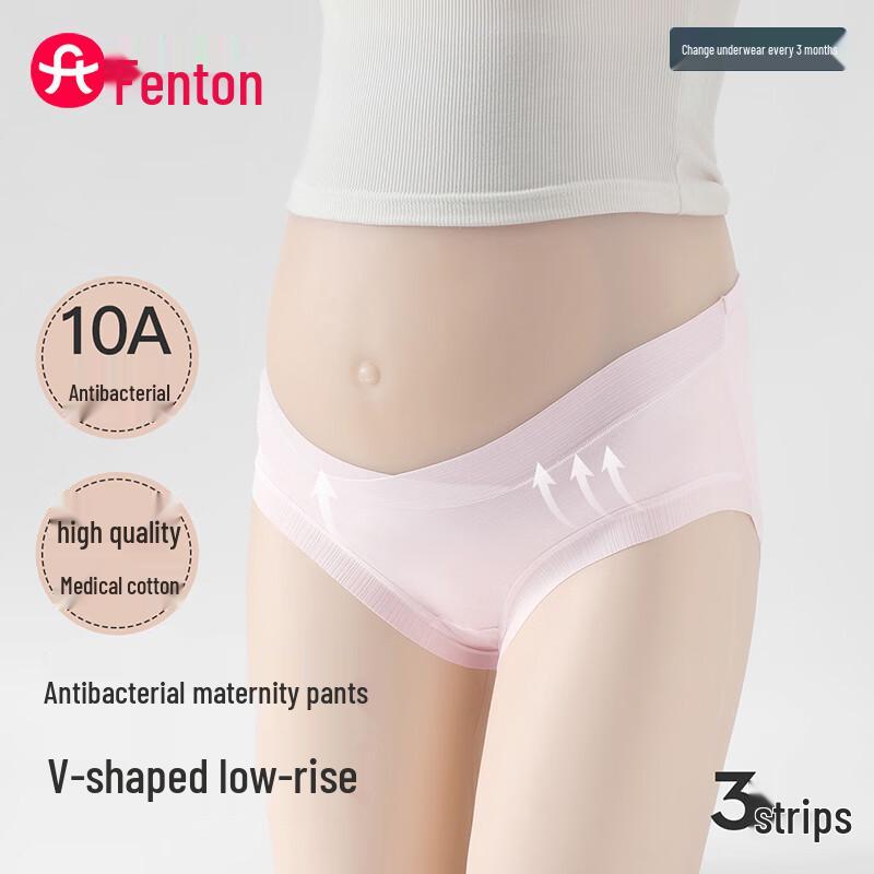 Fenteng Women s Antibacterial Cotton Briefs 3-Pack 2XL