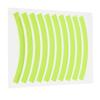 Kids Balance Bicycle Reflective Stickers Bike Wheel Adhesive Decals Tape Safety Strips Balance Bicycle Accessories