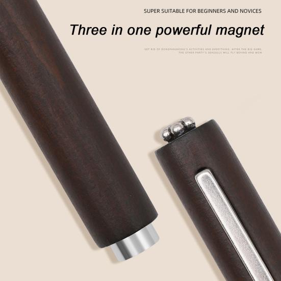 3-In-1 Cat Eyes Magnet Nail Art Pen Cat Eyes Nail Polish Magnet UV/LED Gel Nail Magnetic Stick Fast Efficient Magnetic Tool