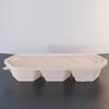 Eco-Friendly 3-Compartment Corn Starch Disposable Meal Box