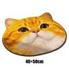Anti-fouling Cat-Shaped Area Rug Non-Slip Cartoon Carpet Cute Home Decor Carpet  Living Rooms