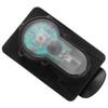 Outdoor Mini Belt Clipon Survival Light IPX8 Waterproof Vest Clamp Safety Signal Lamp