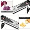 1pc, Kitchen Slicer, Stainless Steel Vegetable Slicer,Adjustable Thickness Food Mandoline Slicer for Potato Vegetable Onion,Multifunctional Vegetable
