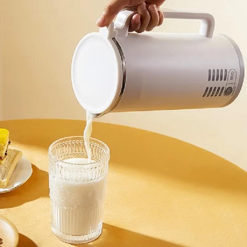 2025 Nový multifunkční odšťavňovač na sójové mléko Přenosný mixér Nástěnný lámací stroj Automatický ohřev sójového mléka 220V